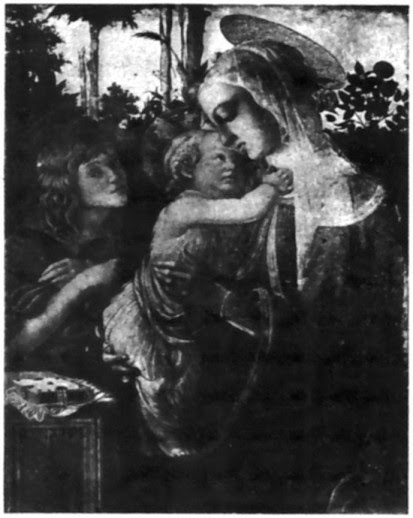 madonna in the rose garden