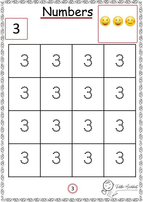  free preschool numbers worksheets learning numbers preschool number