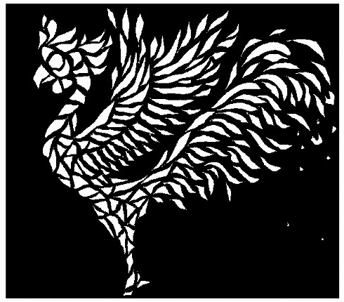 パソコンでお絵描き Illustration Blog ペイント の 自由選択 で切り絵 No 236