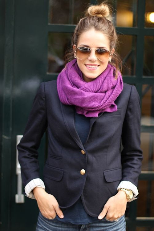 blazers,Jeans and adorable Scarf