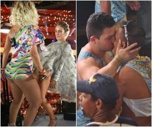 Em show de Claudia Leitte e Popozuda, público faz beijaço gay