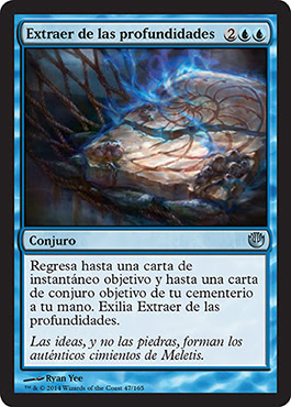 Extraer de las profundidades
