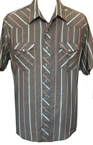 Mens short sleeve western