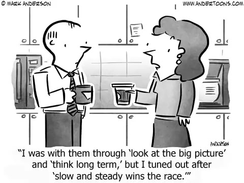Business Cliche Cartoon