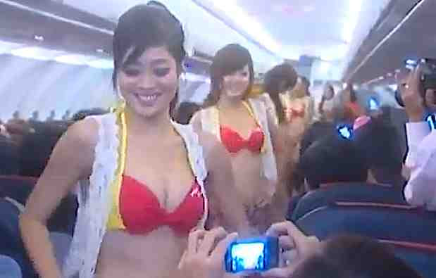 Vietnam Airline Fined for 'Mile High' Bikini Dance Show