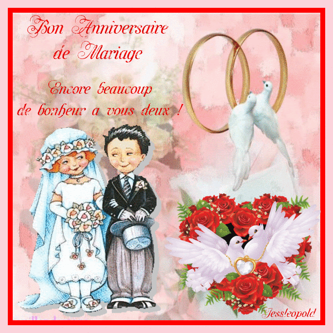 Anniversaire De Mariage Gifs Animes Jovan