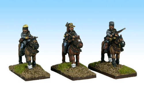 Mounted Rebs
