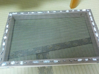 イモリ水槽のふたを作成 オッターの覚書