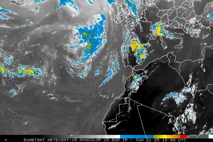 Radar lluvias Europa
