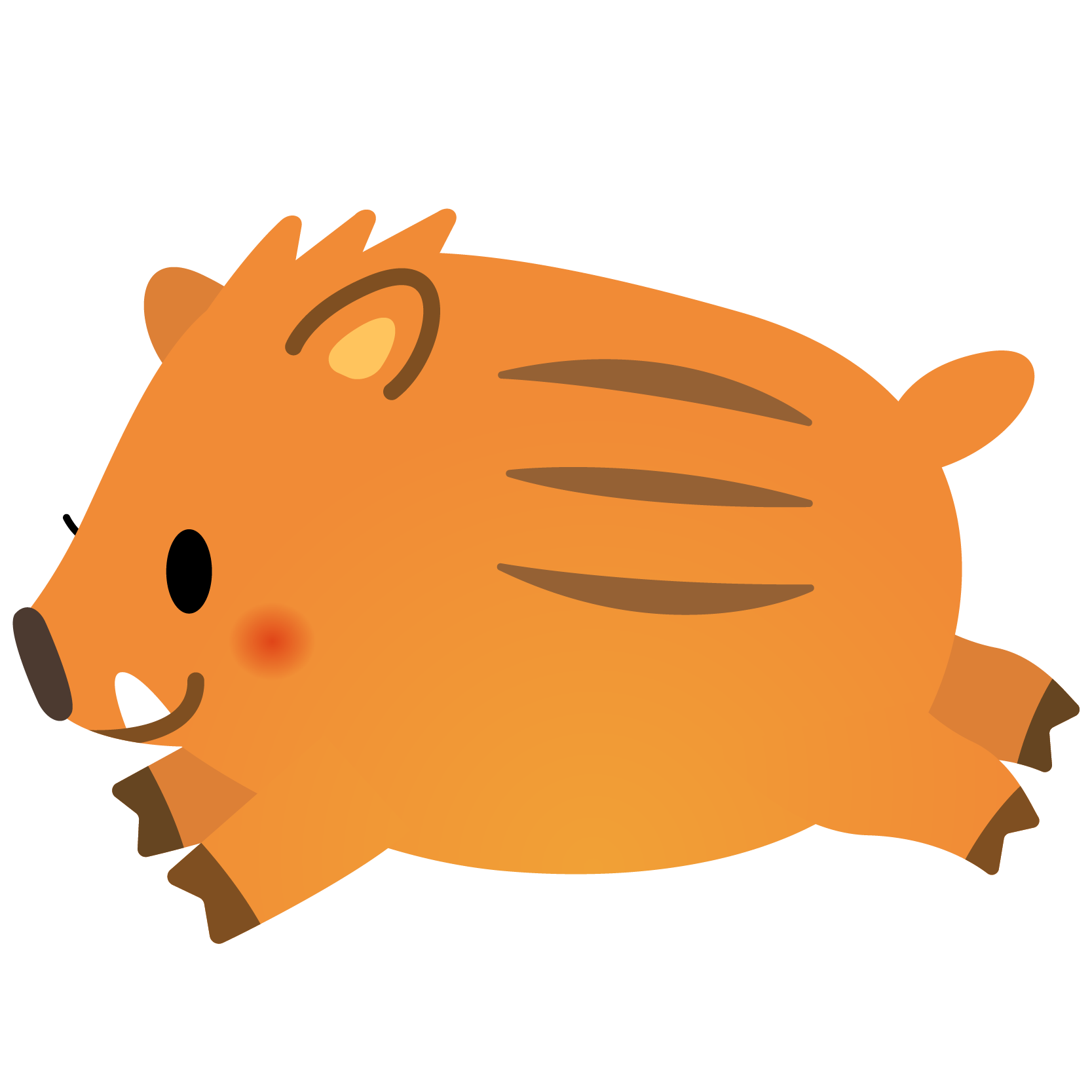 商用フリー 無料イラスト 干支 いのしし イノシシ 猪 うりぼう ウリ坊 亥年01 商用ok フリー素材集 ナイスなイラスト
