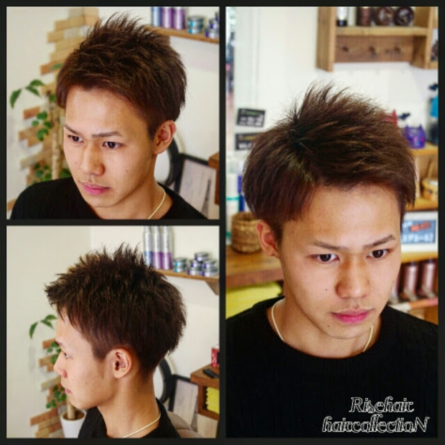 黒染めした髪 茶髪に 郡山市 メンズサロン Risehair 男のための男の床屋