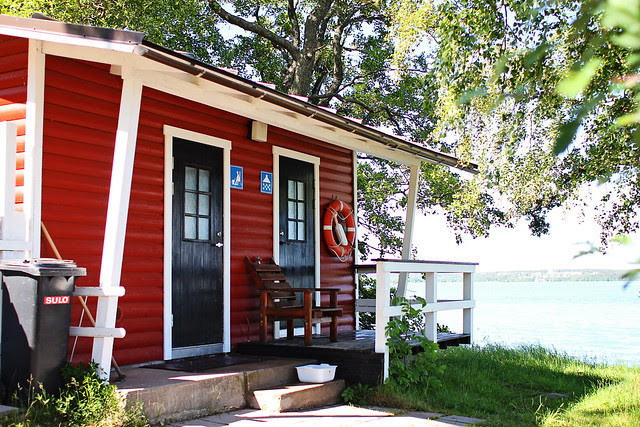 Aland cottage sauna