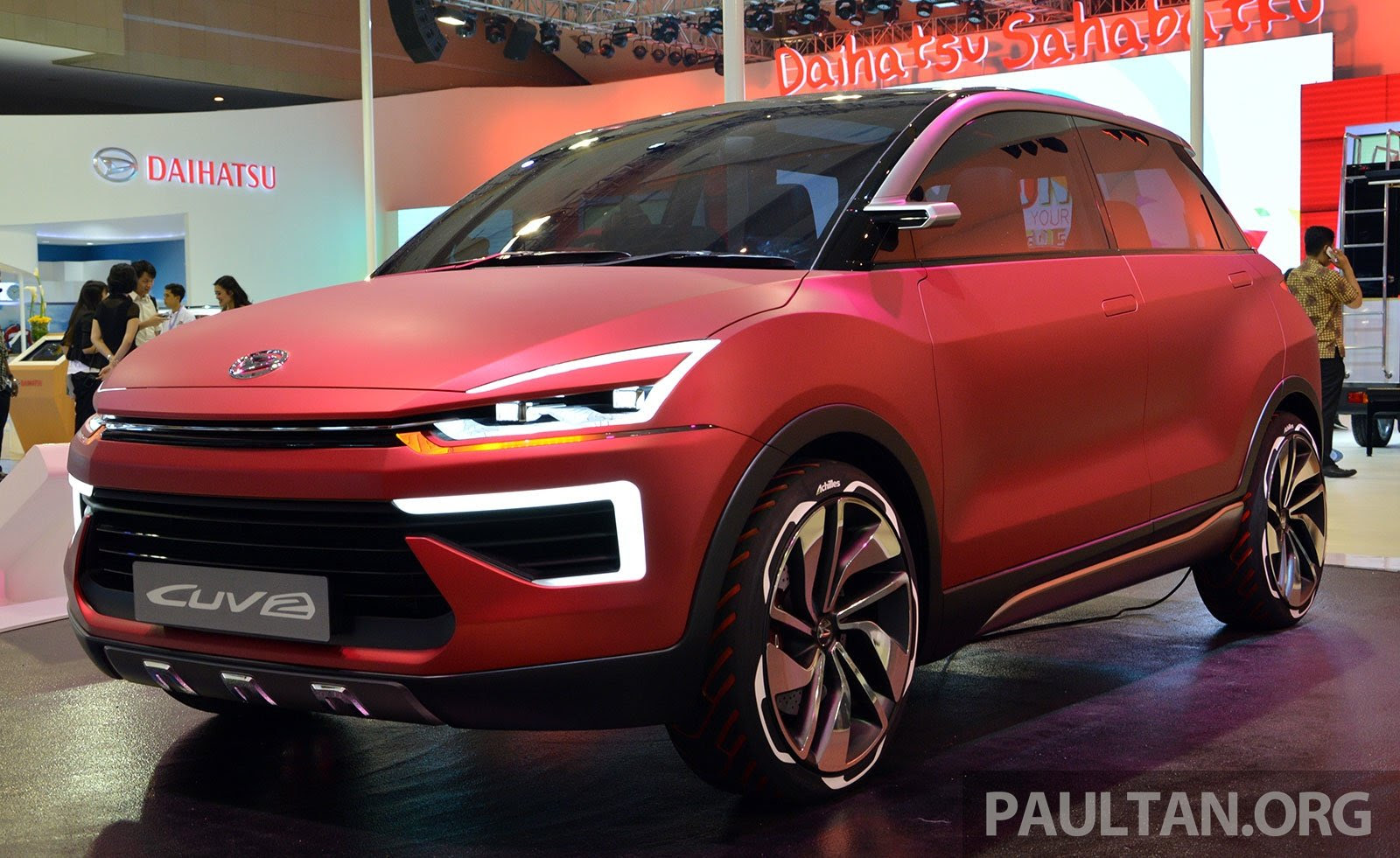 IIMS 2014: Daihatsu CUV-2 Concept, B-segment SUV