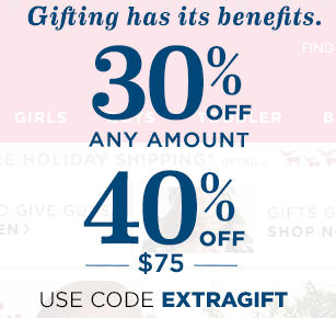 Old Navy: 40% Off and FREE Shipping