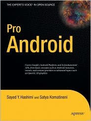 Pro Android 1st (first) edition Text Only
