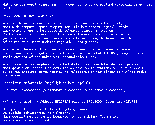 Computer Knowledge Error Code On The Blue Screen Of Death Bsod