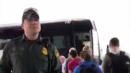 Bus Driver Tells Passengers Only U.S. Citizens Can Ride As Border Patrol Agent Looks On