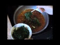 Spaghetti in zuppa di canocchie e cozze