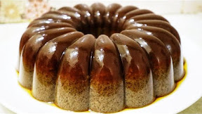 Resep Puding Lumut Gula Merah - Cara Membuat Pudding Lumut Gula Merah - YouTube