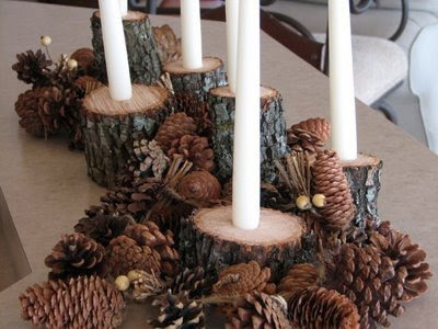 Frugal Holiday Centerpiece - Lynn's Kitchen Adventures