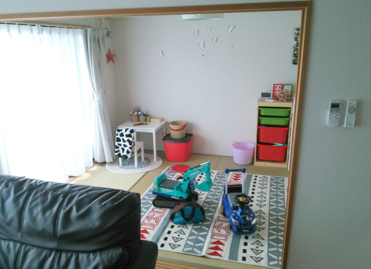和室の子供部屋 ラグを敷いた理由 大好き北欧な暮らし Powered By ライブドアブログ