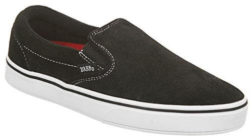 Vans TNT 3 Men's Slip On Shoes - Black / White / White