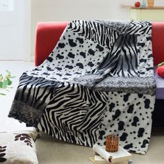 Animal Print Bedding and Blankets on Pinterest