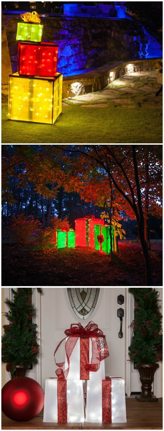 Lighted Gift Boxes