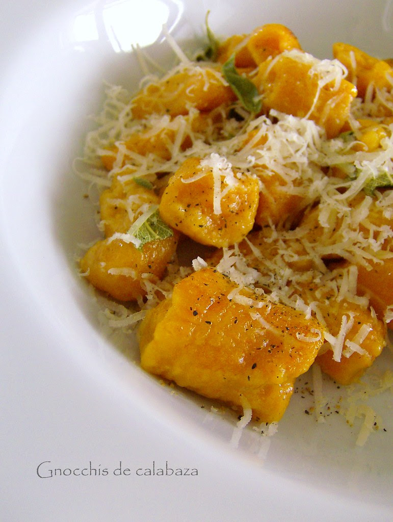 Gnocchis de calabaza