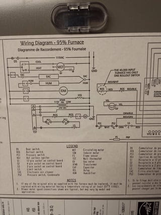 hvac - How can I modify a 4 wire thermostat to a new  