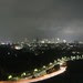 View from our room at night