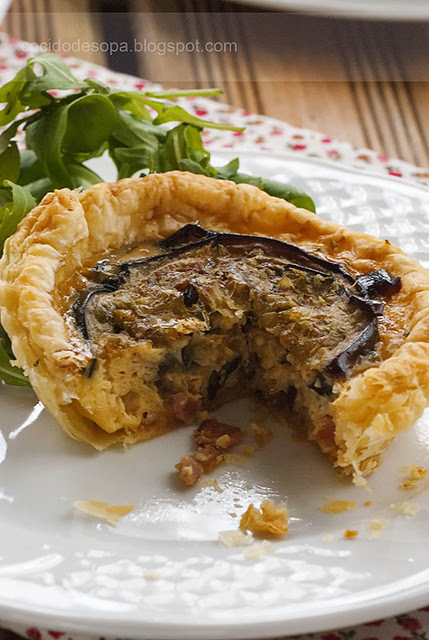 Tartaletas de berenjena y bacon_2
