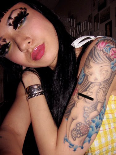 here is a pretty tattoo example.