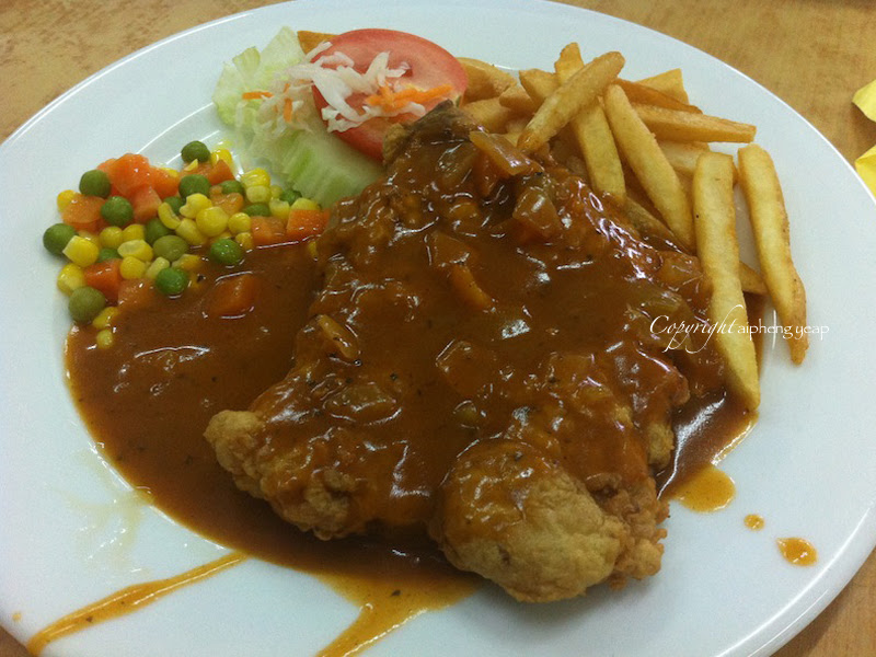 Chicken Chop unique only to Malaysia @ All Right Western Food |Penang ...