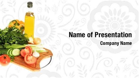 fresh vegetables nutrition powerpoint templates fresh