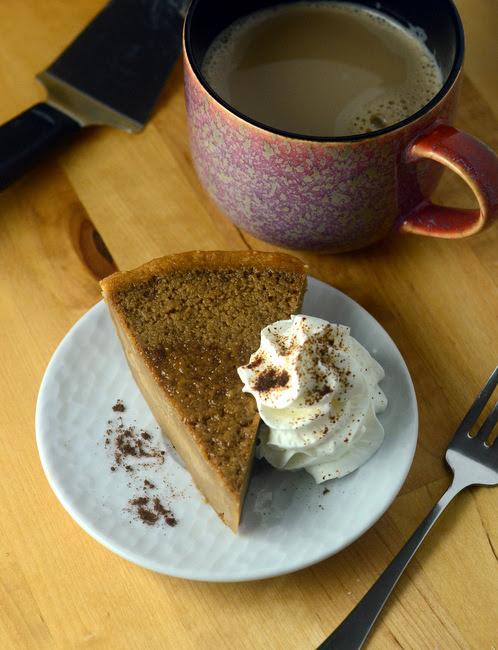 Coffee Custard Pie
