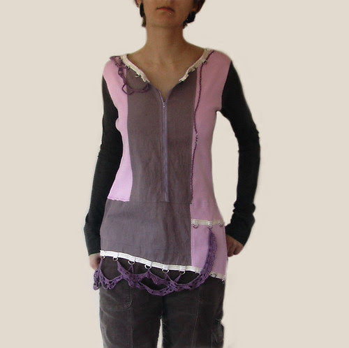 Hyacinthe - Recycled top by MlleHyena.