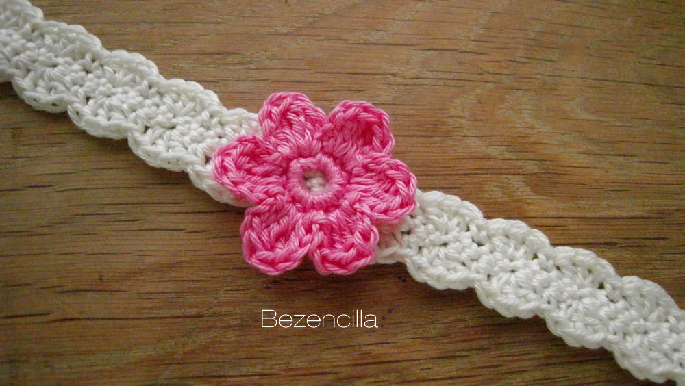 665 New baby headbands crochet patterns 387 Crochet baby headband cinta bebe ganchillo SDC10080 