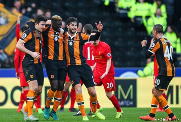 Hull City liên tiếp hạ hai ông lớn là Man United và Liverpool tại sân nhà KCOM. Ảnh: Reuters