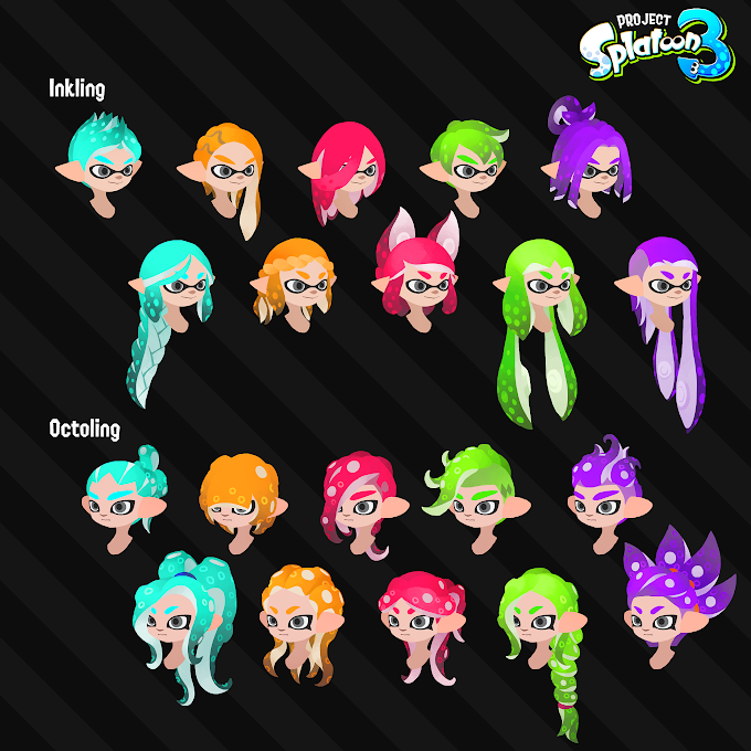Octoling Boy Splatoon 3 Hairstyles - bloop bloop on Twitter | Splatoon comics, Splatoon ... : Octoling boy splatoon 3 hairstyles.