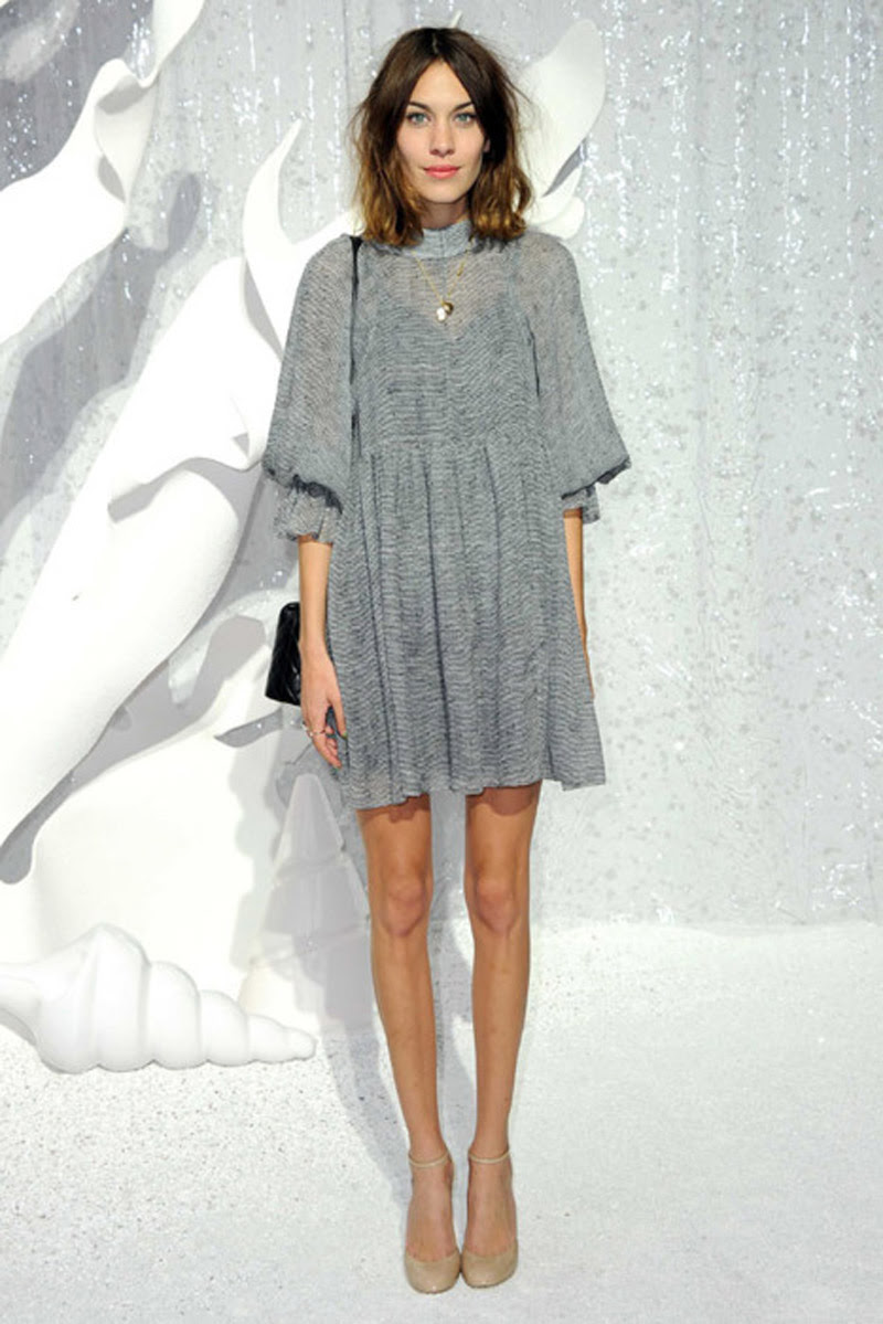 Fashion Model, Chanel, Alexa Chung Style inspiration, Fashion photography, Long hair