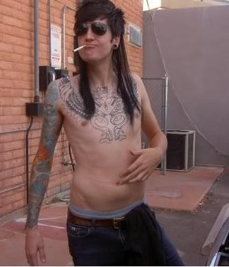photo of mullet with aviator