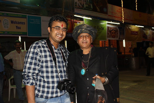 Two Photographers In Ma Durgas Court by firoze shakir photographerno1
