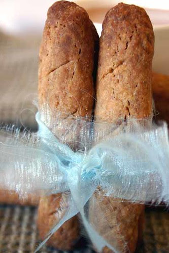 Milo and Vanilla Dipping Sticks