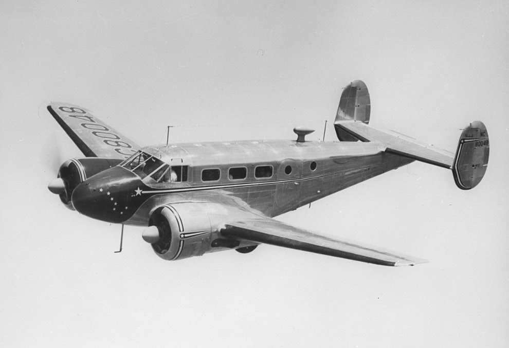 Beech D 18s Nc80048 Vintage Aircraft Vintage Aviation Vintage Airplanes