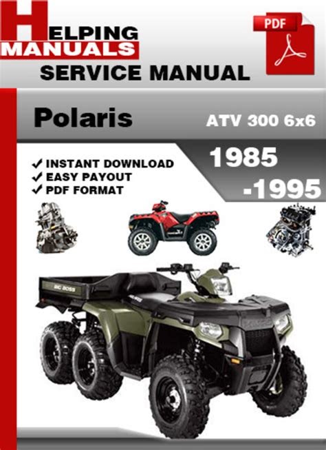 PDF Polaris Atv 300 6x6 1994 1995 Workshop Service Repair Manual