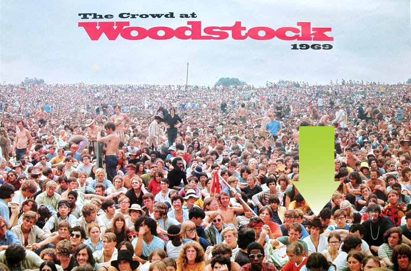 Robert Goldstein at Woodstok