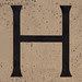 letter H