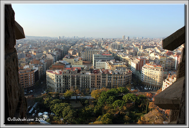 1Vísta desde la Sagrada Familia
