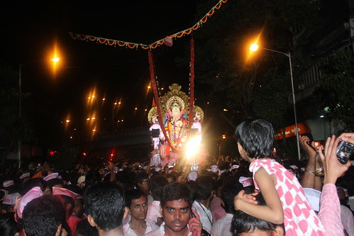 Lalbagh Chya Raja At Claire Road Byculla by firoze shakir photographerno1